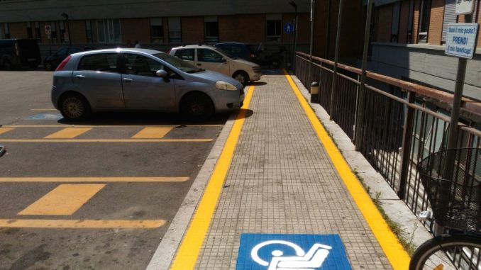 All'ospedale di Terni un nuovo parcheggio dedicato ai motocicli