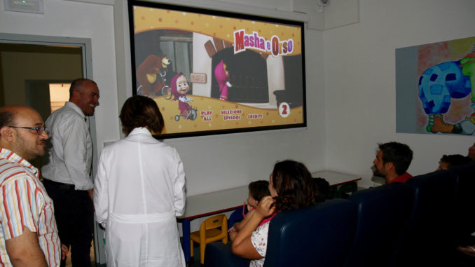 Nuovo cinema in pediatria, da agosto all’ospedale di Terni cartoon e film di animazione